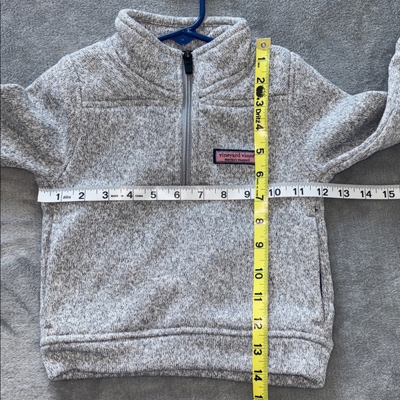 Vineyard Vines fleece 1/2 half zip pullover fleece jacket 2T - Picture 5 of 6